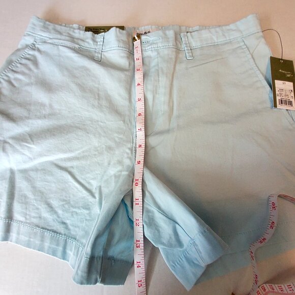 Goodfellow & Co Light Blue Every Wear Shorts Mens 5" Inseam Size 30 Cotton Blend - Picture 3 of 11